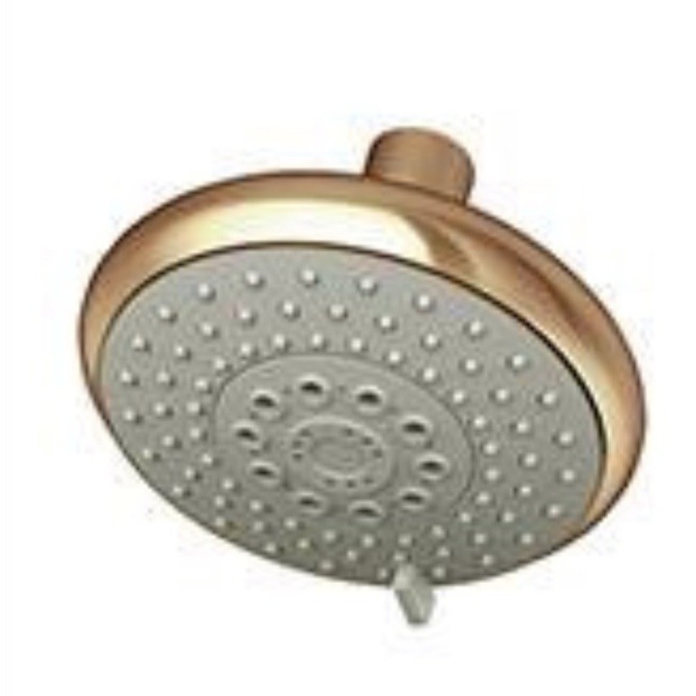 Symmons 412SH- BBZ‎ 1.5 Naru 3-Spray 5 in. Fixed Showerhead Brushed Bronze.